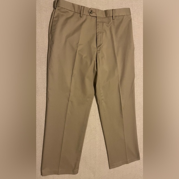 Perry Ellis Portfolio Pants Men's 36x30 Dress Khaki Straight Leg - Picture 1 of 2